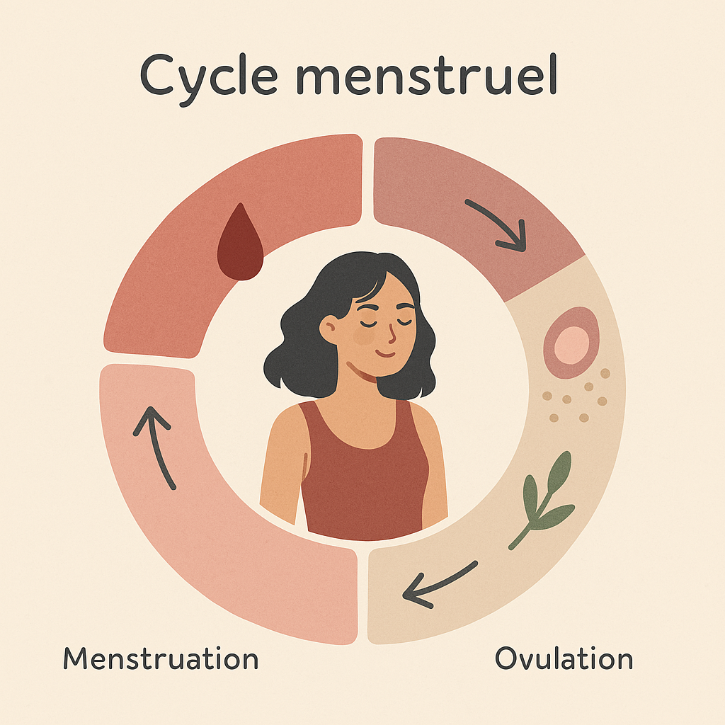 Comprendre les 4 phases du cycle menstruel