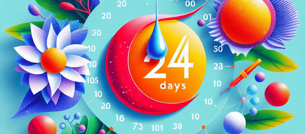 un cycle menstruel ne fais pas forcément 24 jours
