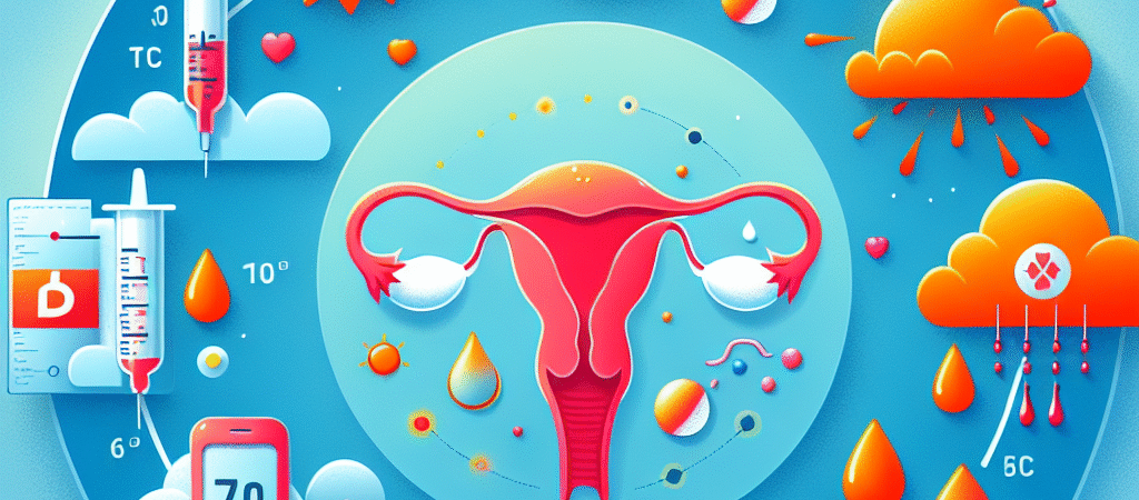Le cycle menstruel chez les diabetiques
