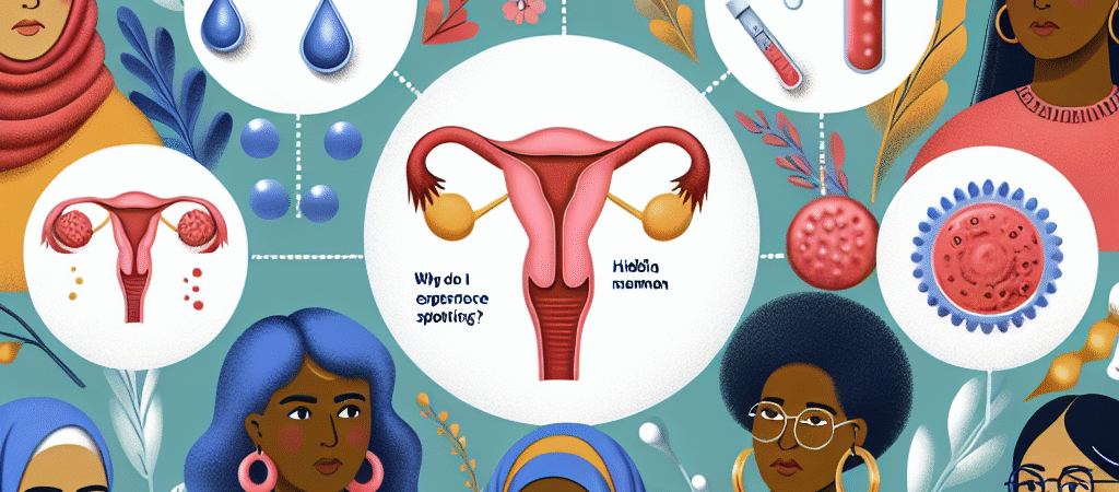 pourquoi ai-je des spotting durant mon cycle menstruel ?