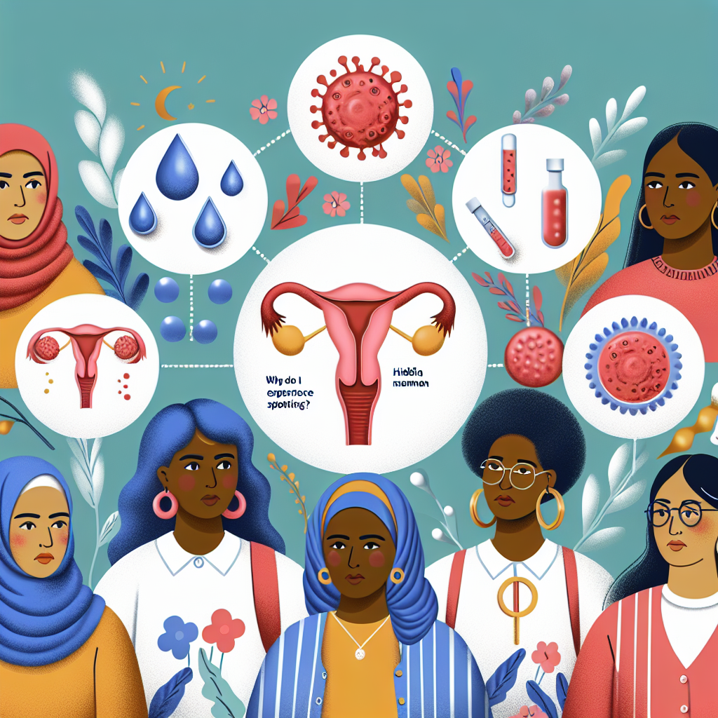 pourquoi ai-je des spotting durant mon cycle menstruel ?